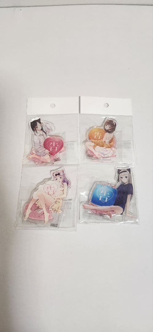 パチスロ　かぐや様は告らせたい　猫耳アクリルスタンド　4種セット　非売品