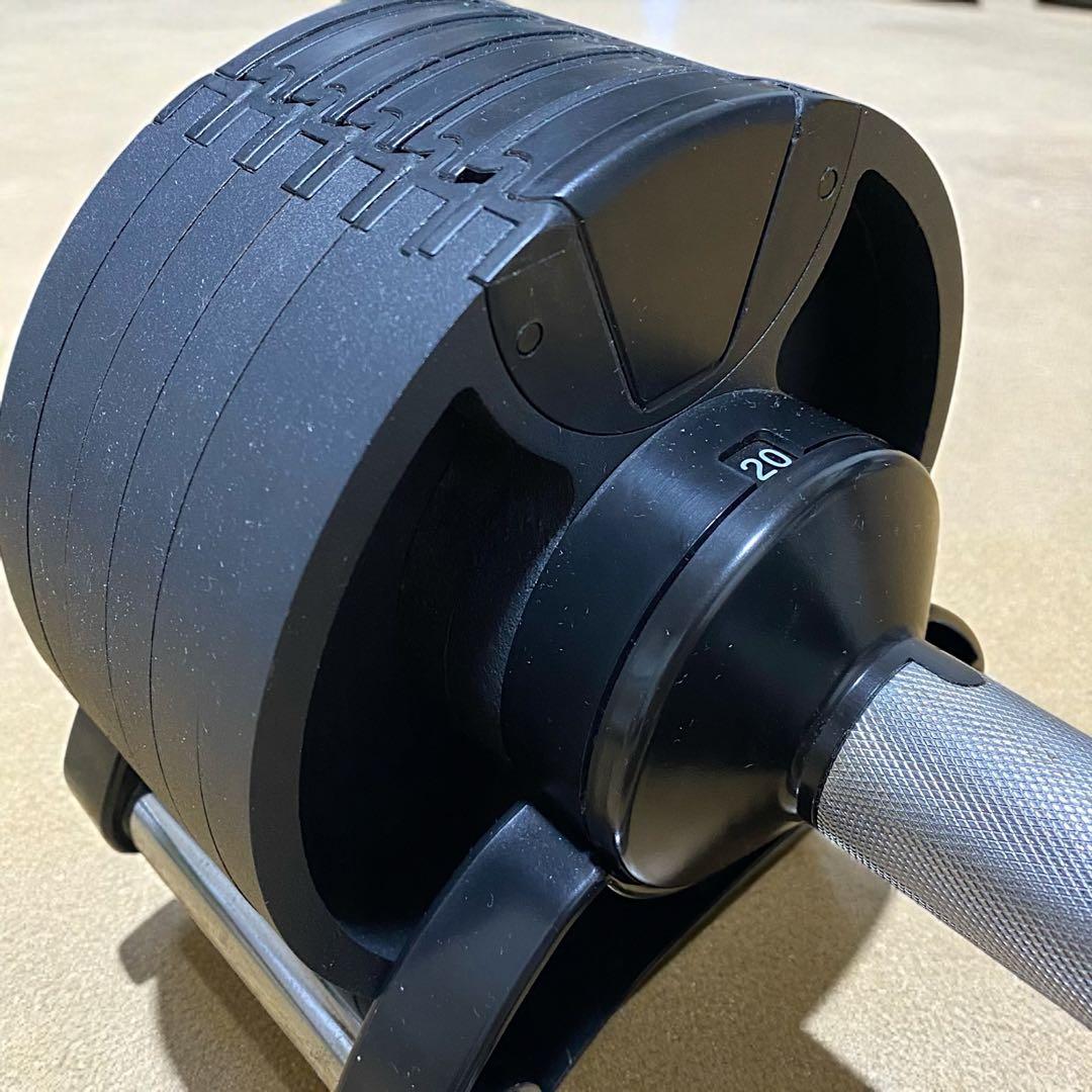 [2個同時購入限定] NUO 可変式ダンベル 片方20kg ※表示価格は1個分