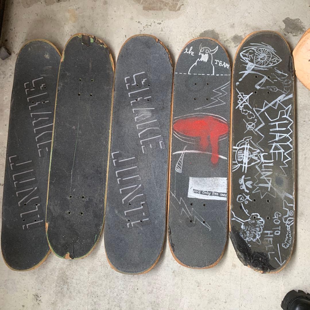 スケートボード　デッキ5枚セット　希少モデル