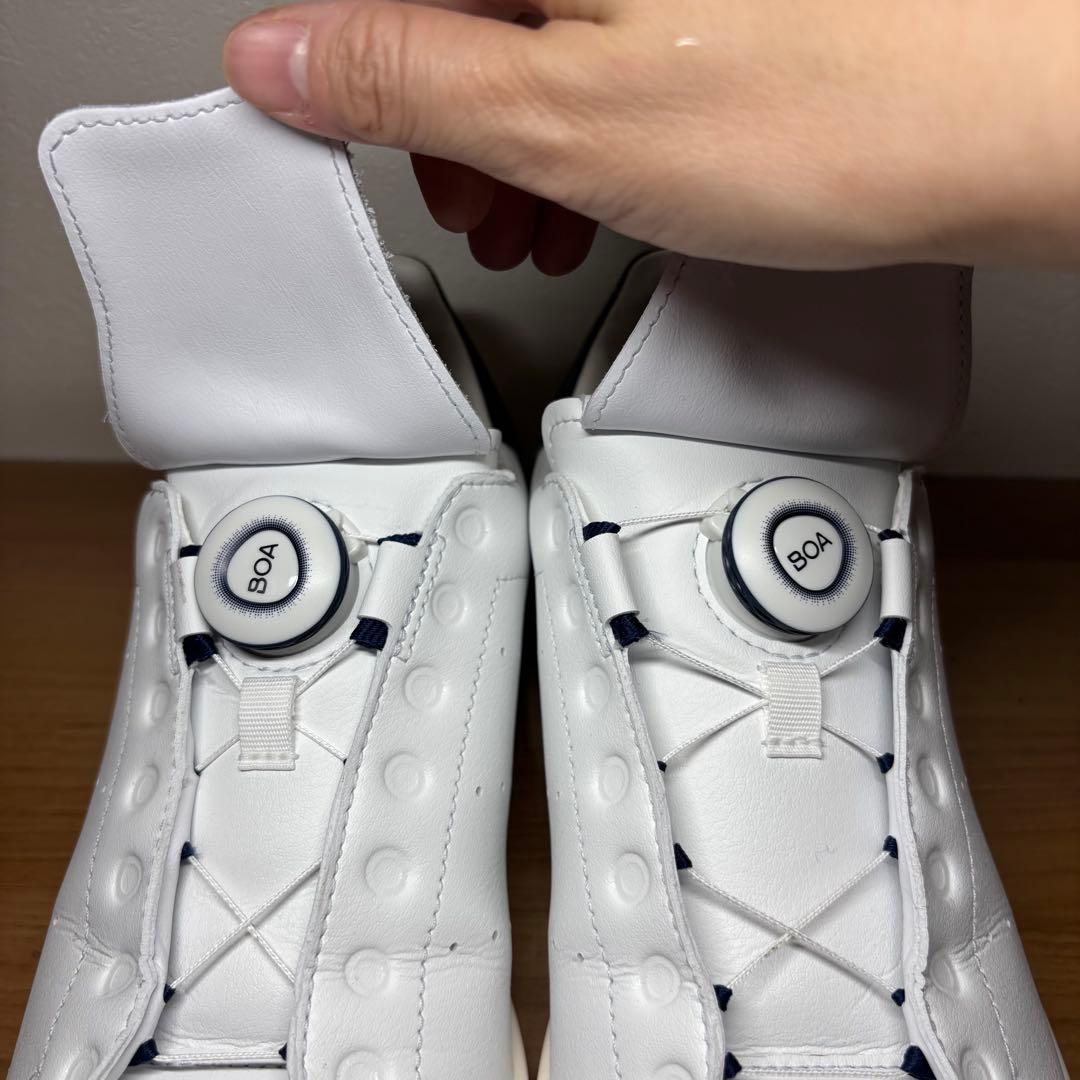 【未使用級】アディダス ゴルフシューズ スタンスミス ボア (JP5193)