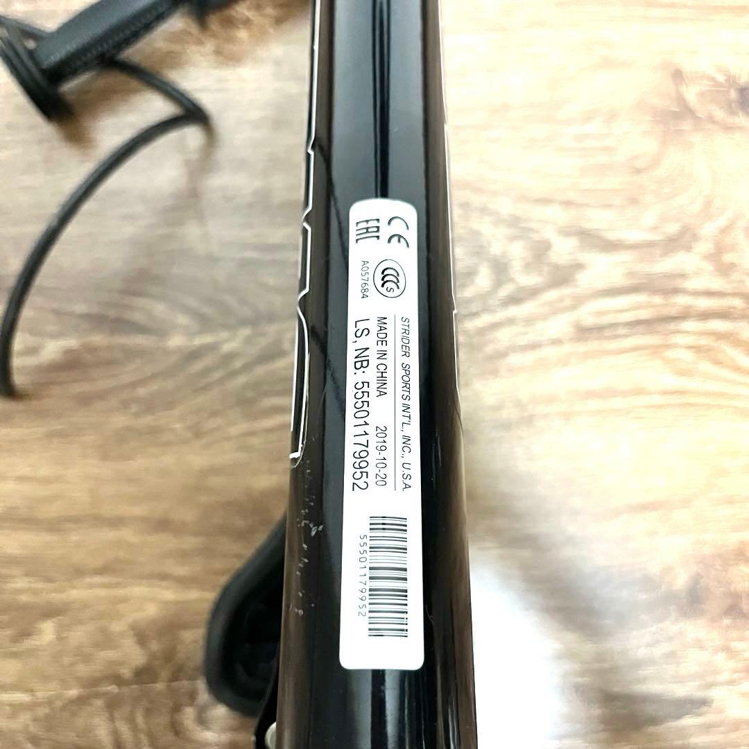 ひーちゃん　ストライダー スポーツ ブラック 12インチ 付属品多数