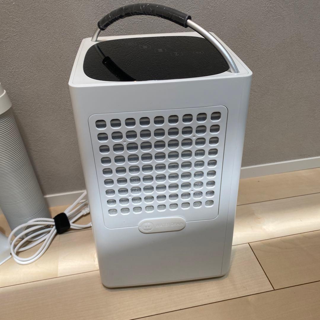 シロカ 2024年製 除湿機能付きポータブルクーラー SY-D151W