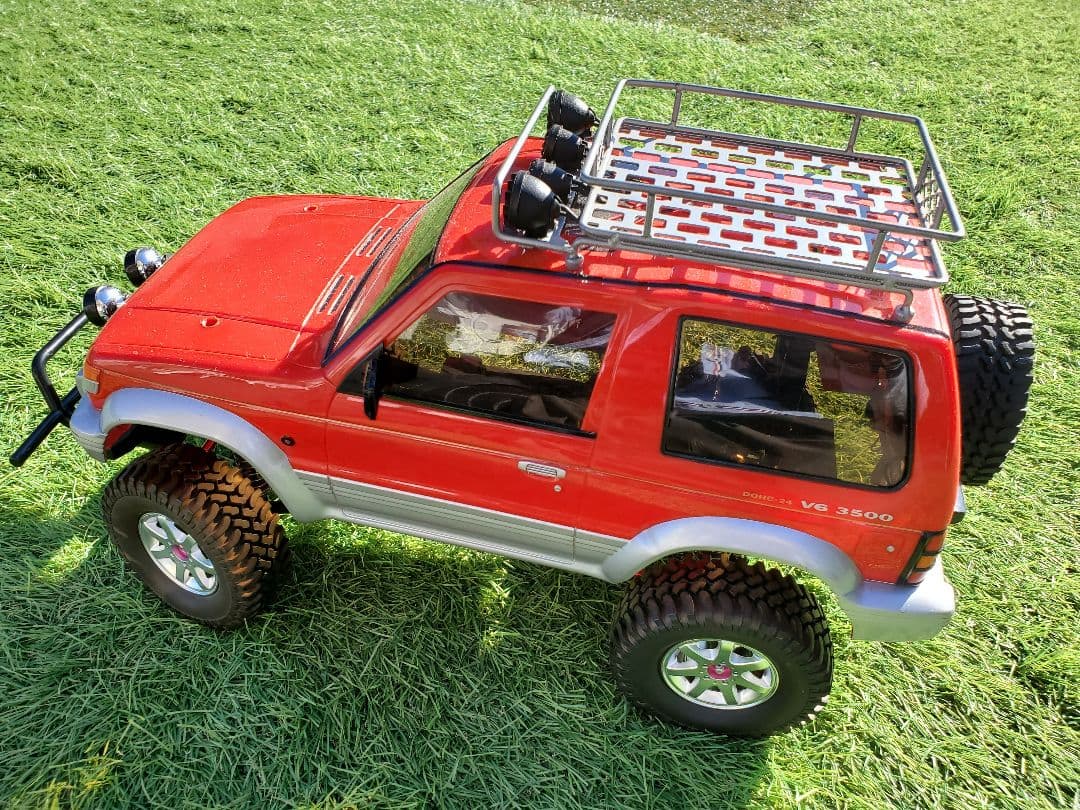 タミヤCC02 タミヤパジェロメタルトップ