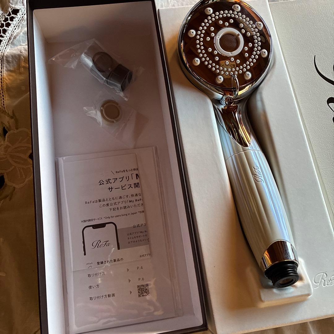 [新品未使用品]ReFa リファファインバブルピュアシャワーヘッド ホワイト