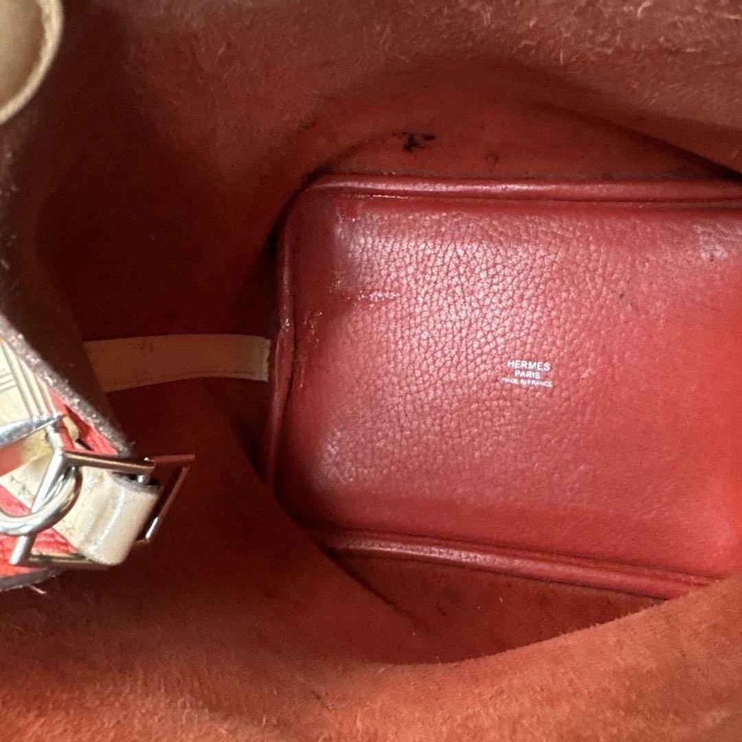 HERMES エルメス　ピコタンロックPM バイカラー　トリヨン