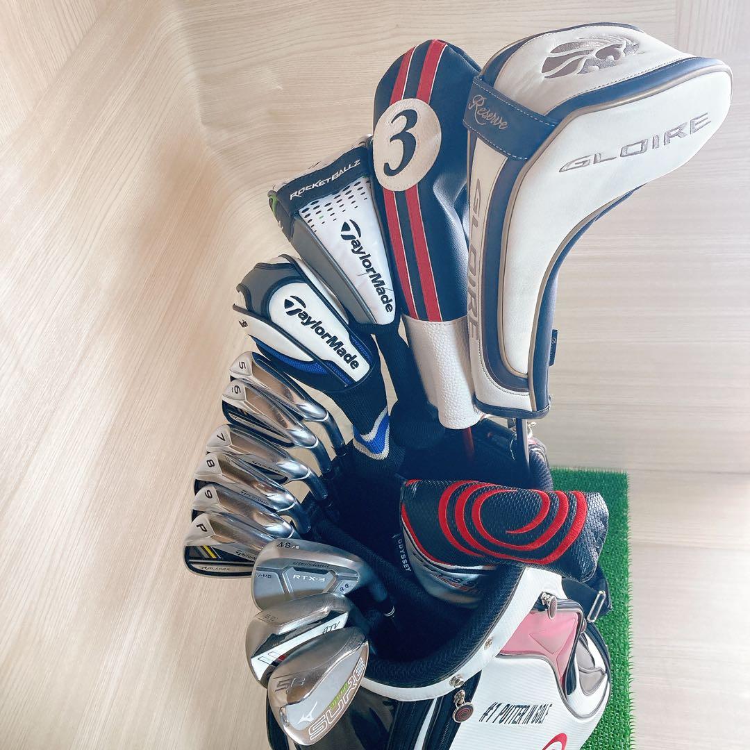 テーラーメイド グローレ ロケットボールズ ピン オデッセイ ゴルフクラブセット