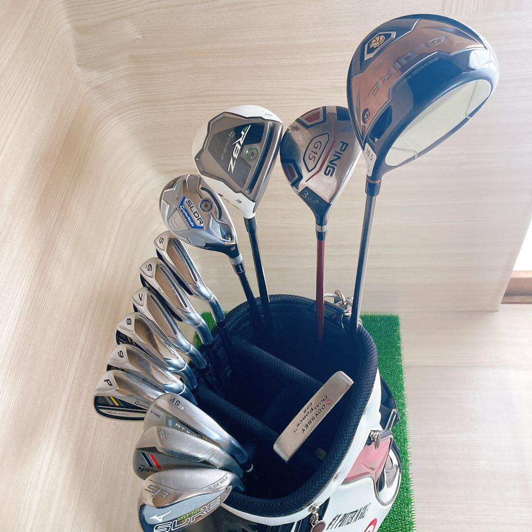 テーラーメイド グローレ ロケットボールズ ピン オデッセイ ゴルフクラブセット