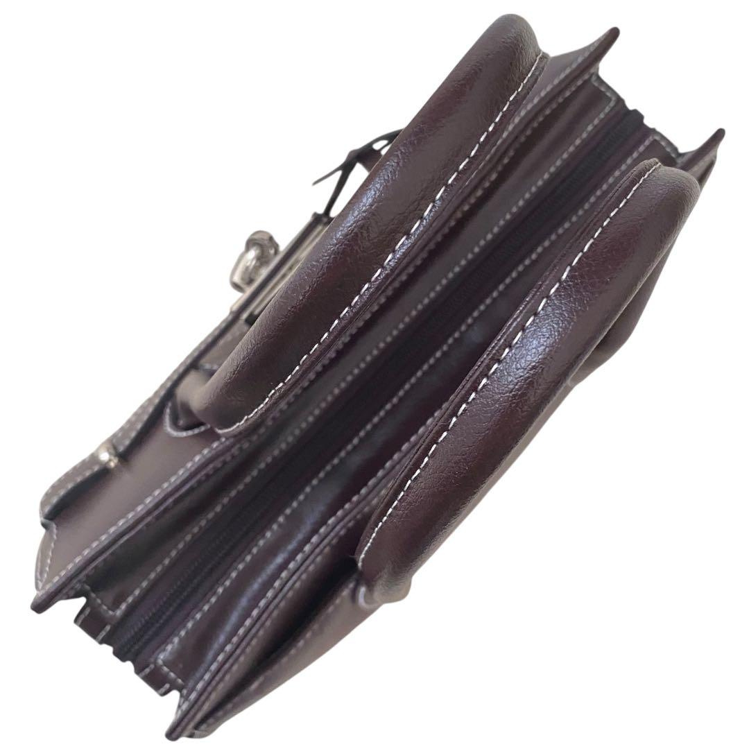 HAMANO デンハマノ ミーティア スモールサイズ ダークブラウン