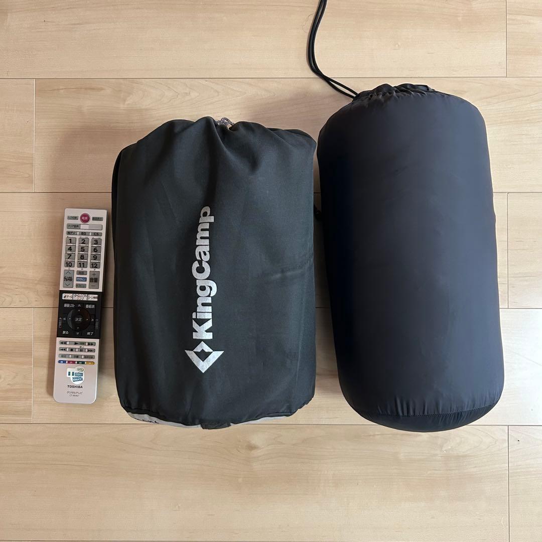 NANGA 450dx シュラフ　kingcamp インフレータブルマット