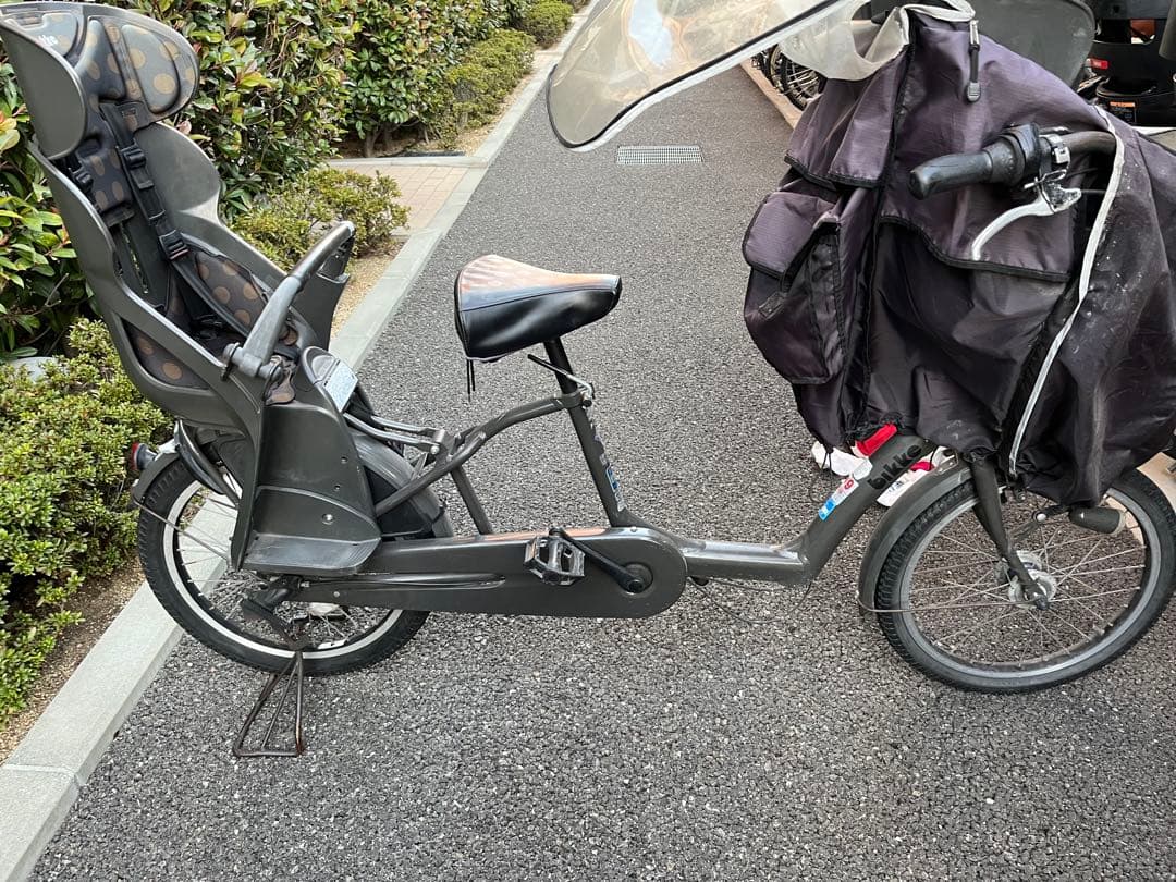 値下げ⭐︎bikke　非電動　子のせ自転車（大阪まで取りに来ていただける方限定）