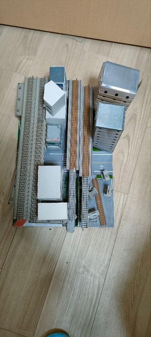 Nゲージ ジオラマ　製作途中