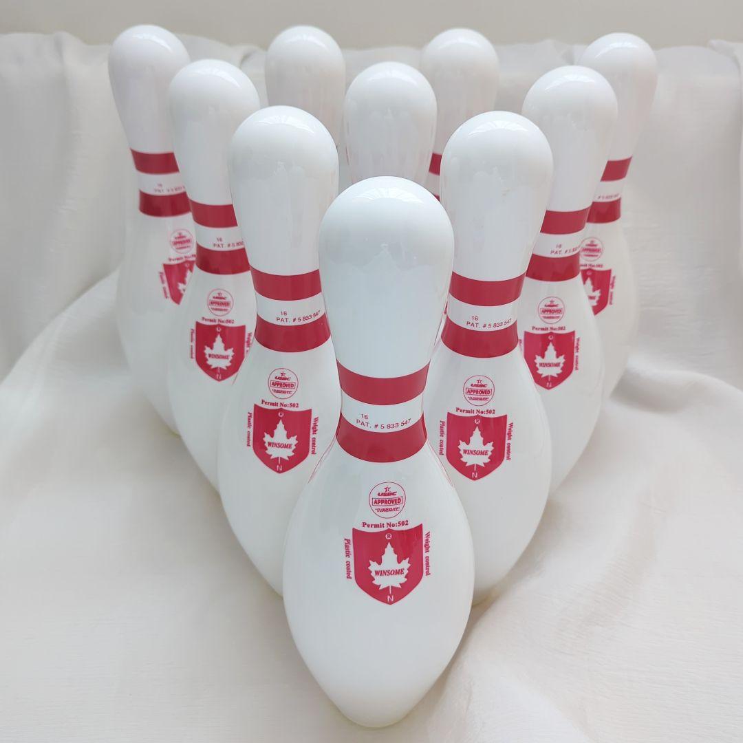 WINSOME ボウリングピン ウィンサム 10本セット ホワイト