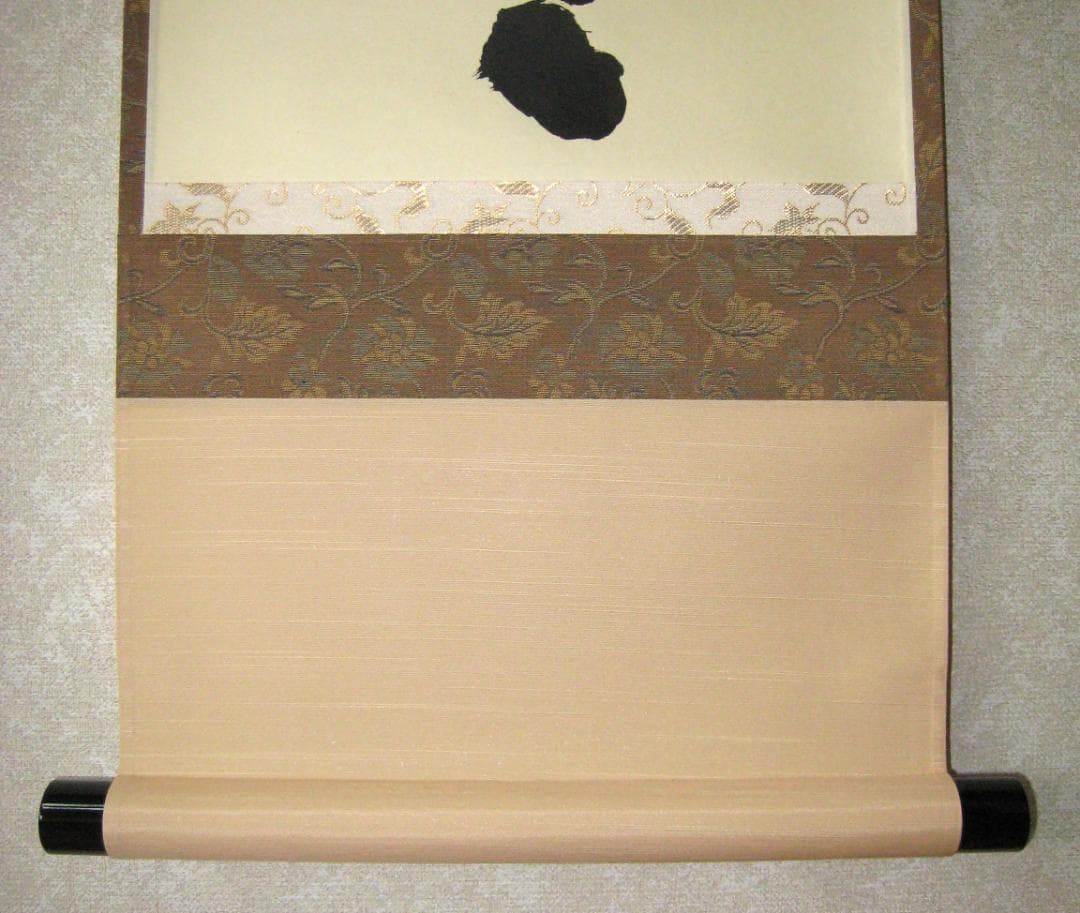 【真筆】茶掛　雲悠々水潺々◆大徳寺 塔頭黄梅院 小林太玄 (共箱・タトウ箱付)