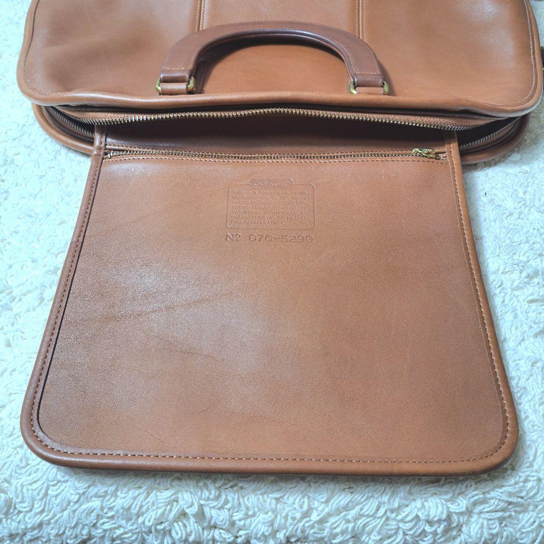 COACHオールドコーチ　2way ショルダーバッグ　ブラウン肩掛けハンドバッグ