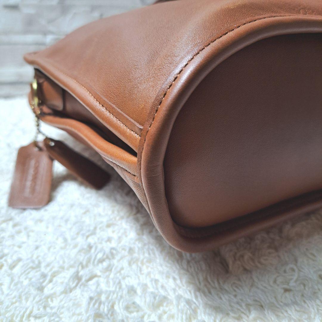 COACHオールドコーチ　2way ショルダーバッグ　ブラウン肩掛けハンドバッグ