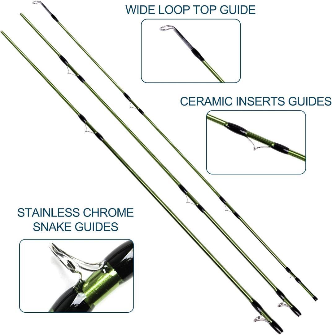 ★新品NEW！★フライロッド★ファストアクション★９フィート★４ピース★送料込み