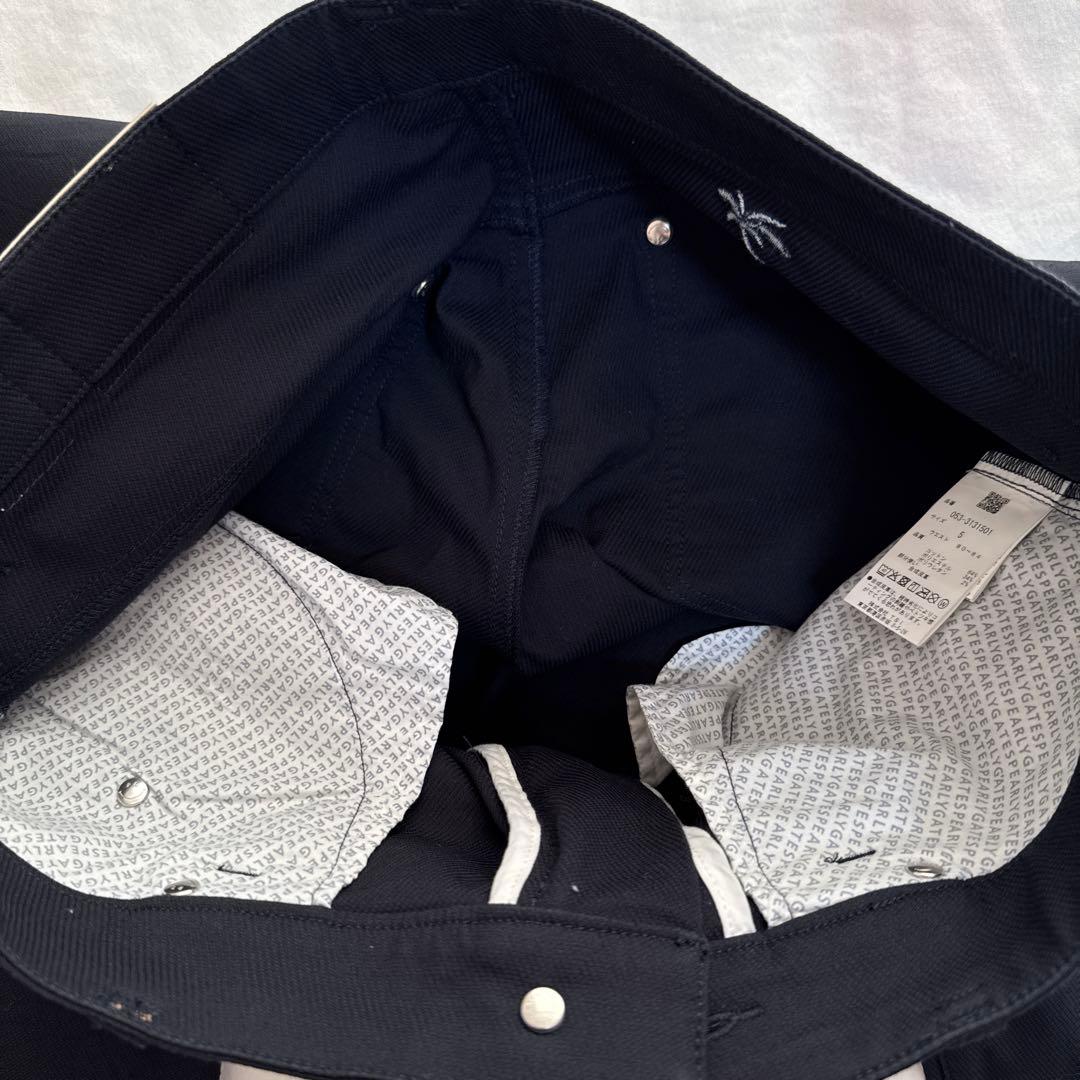 現行モデル　パーリーゲイツ　パンツ　5 L ネイビー　紺　濃紺　ストレッチ