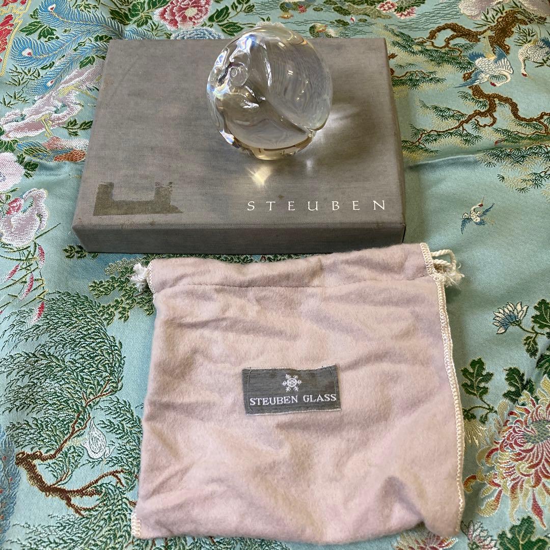 STEUABEN 桃　peach クリスタル　スチューベン　1990年代　希少