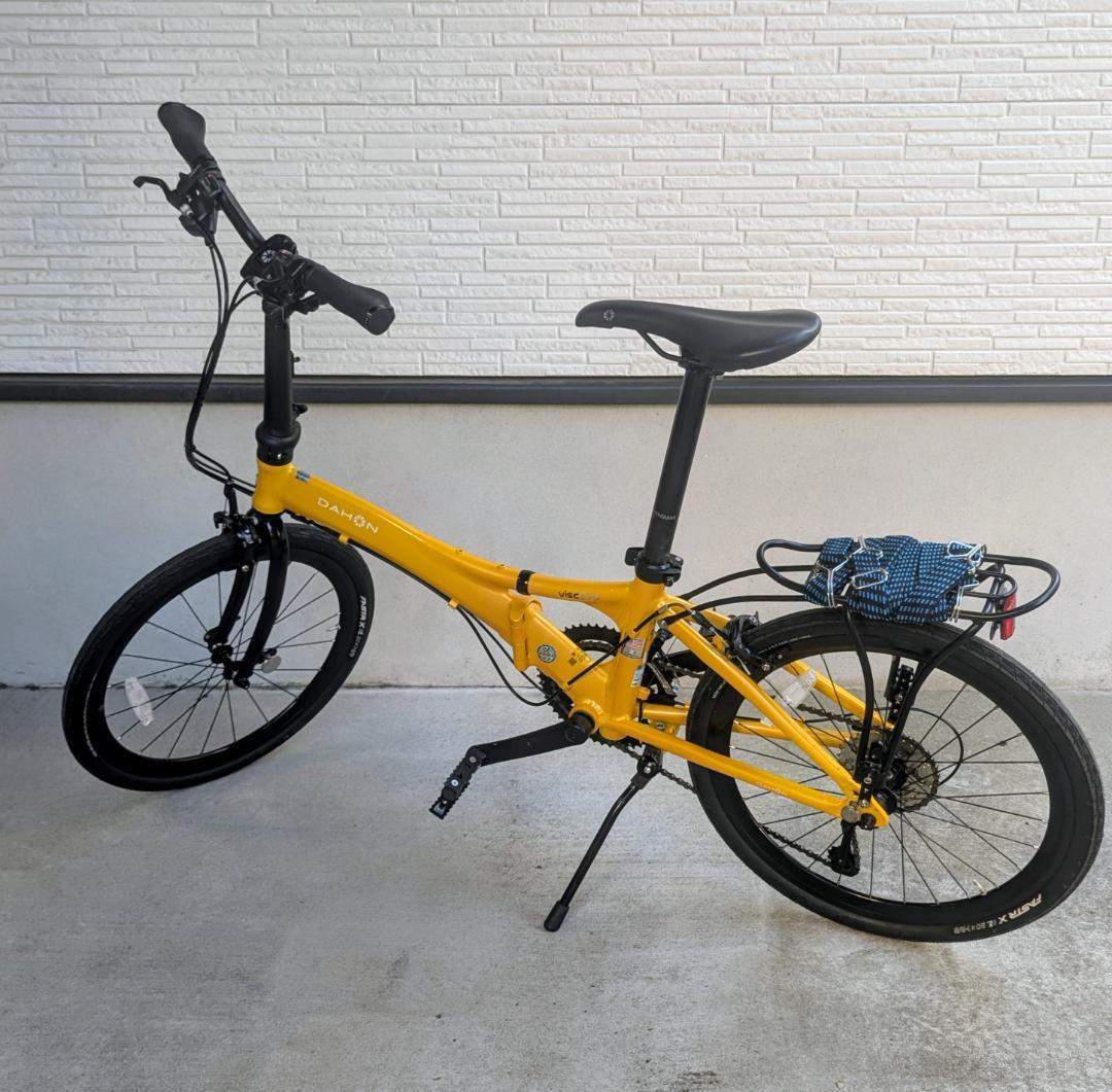 DAHON VISC EVO スポーツモデル、折り畳み自転車、カスタム済み