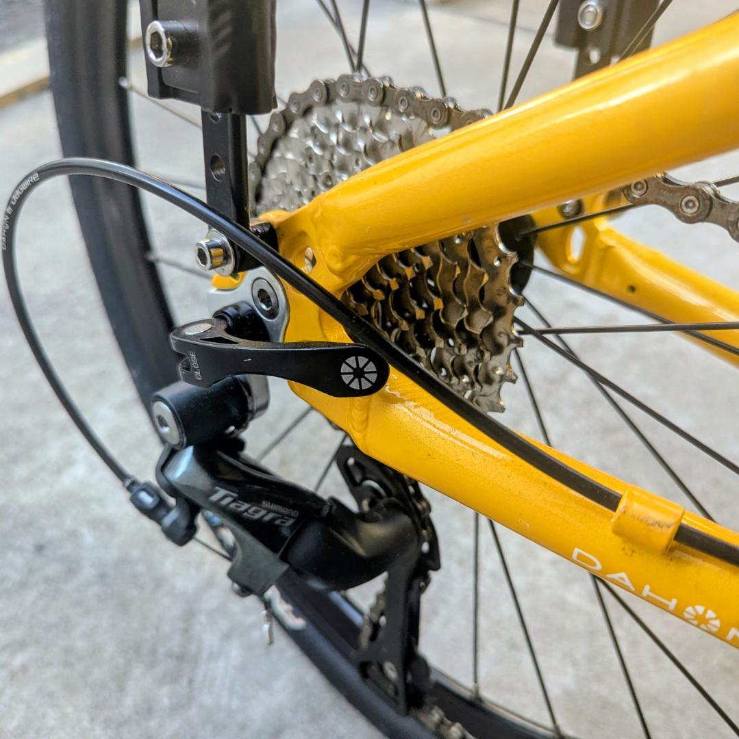 DAHON VISC EVO スポーツモデル、折り畳み自転車、カスタム済み