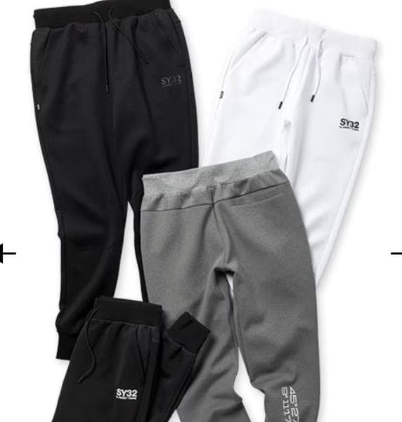 SY32 セットアップ 長袖 長ズボン Lサイズ ホワイト 新品未使用タグ付き