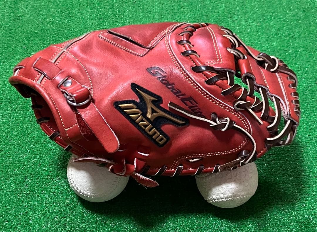 一般 軟式野球 キャッチャーミット ミズノ グローバルエリート 大人サイズ