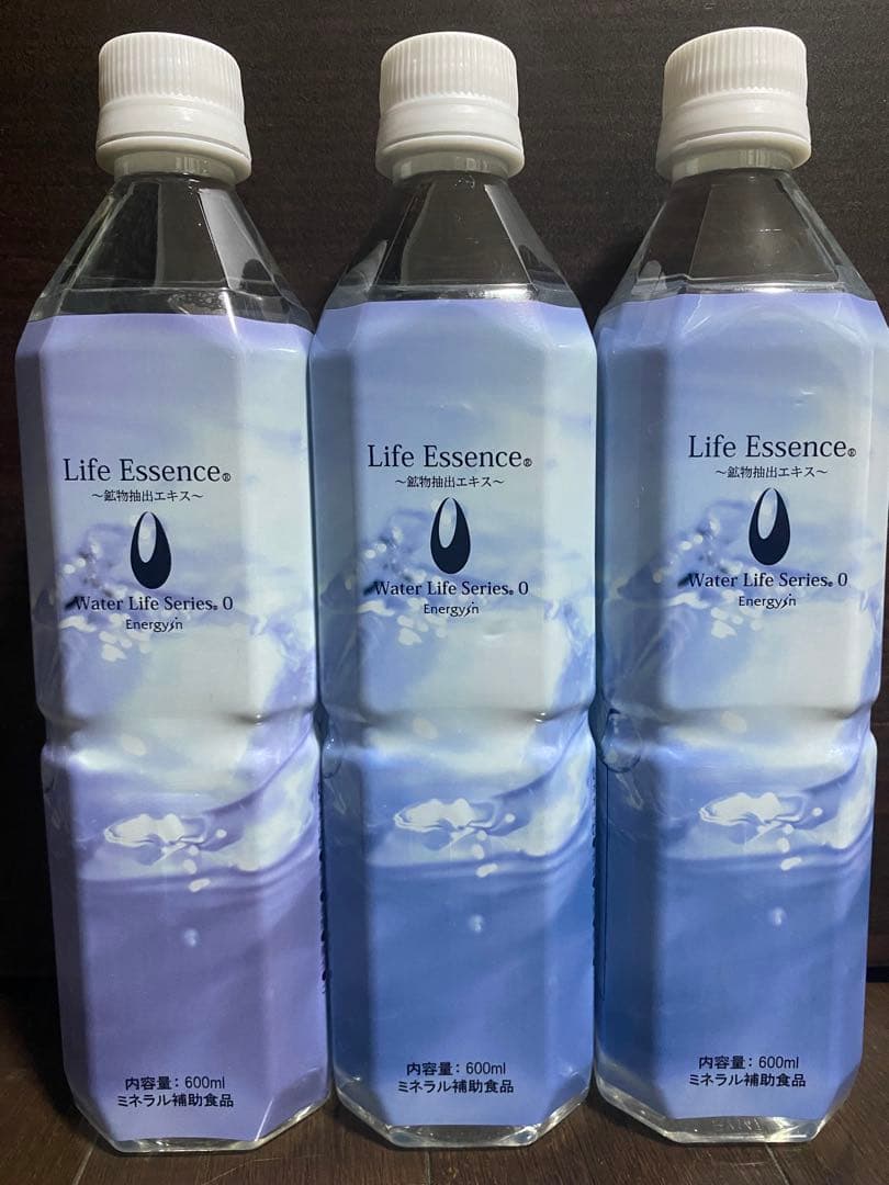 ミネラルウォーター Life Essence Water Life Series, O 600ml