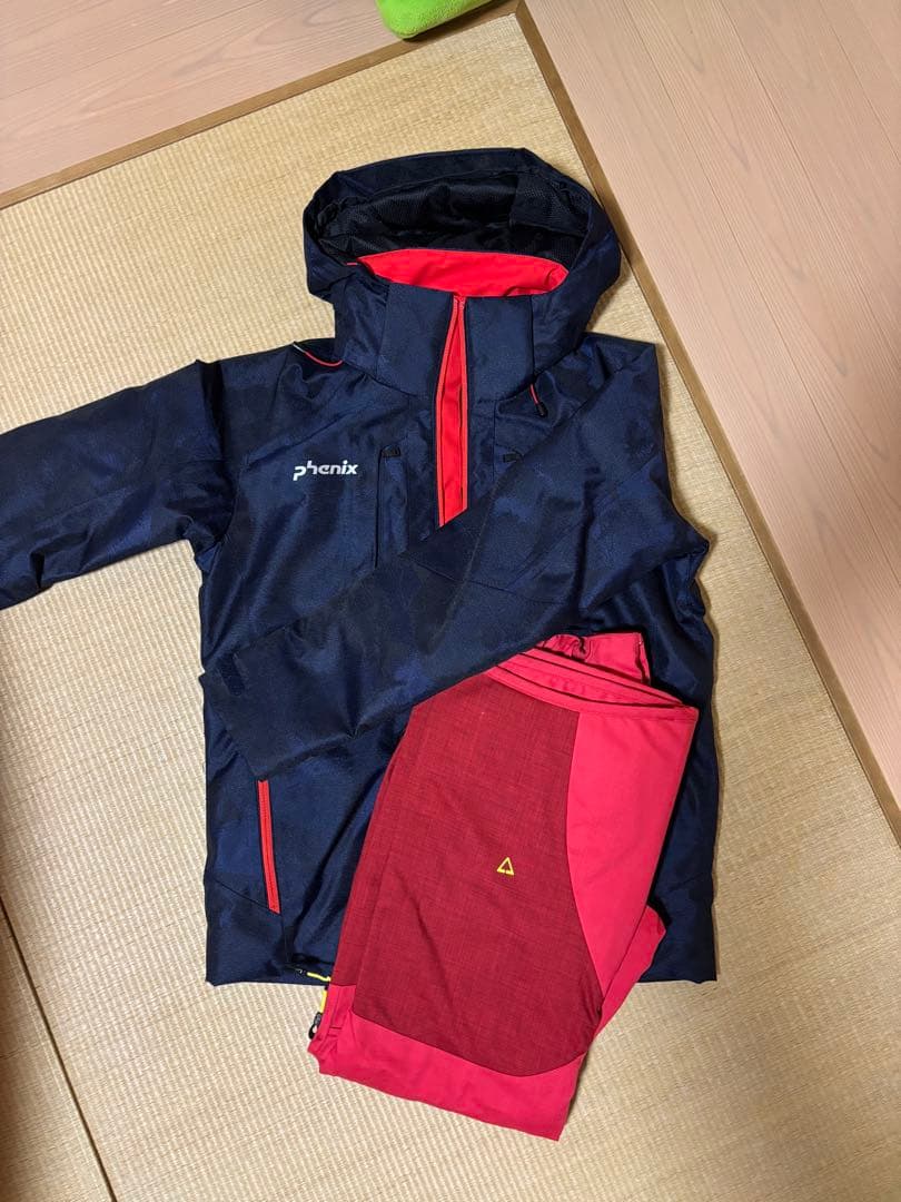 Phenix スキーウェア ネイビー/レッド