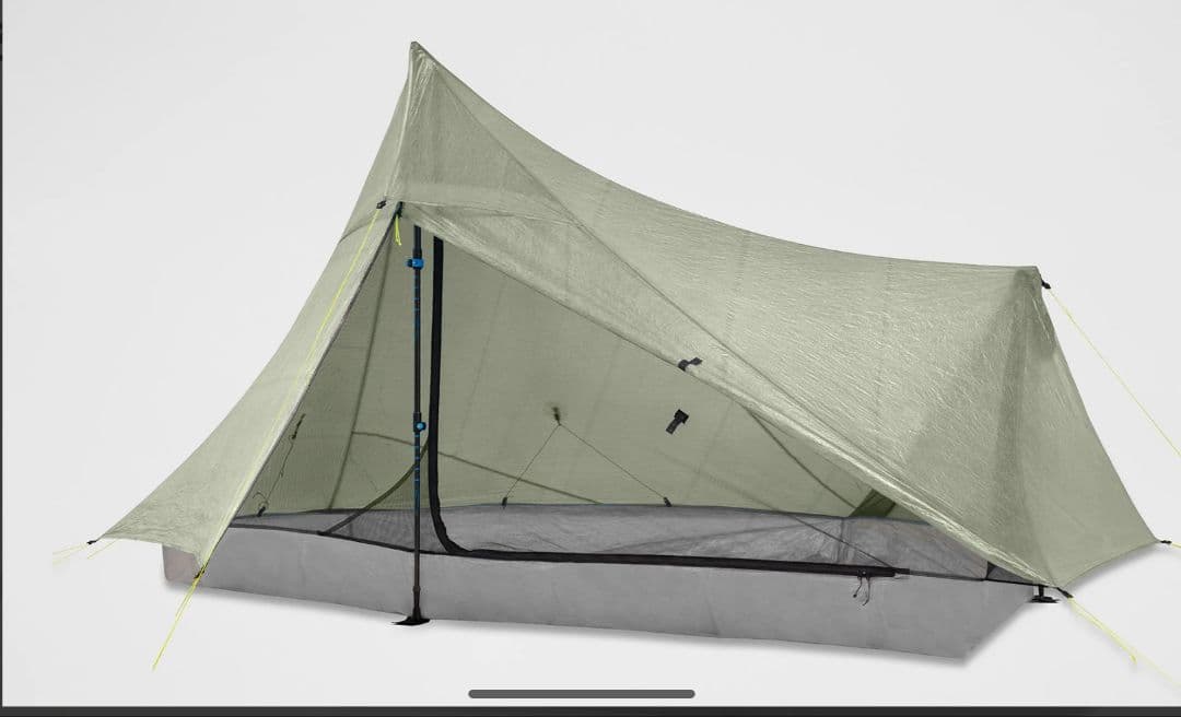 zpacks Pivot solo テント ＋純正グランドシート 試し張りのみ