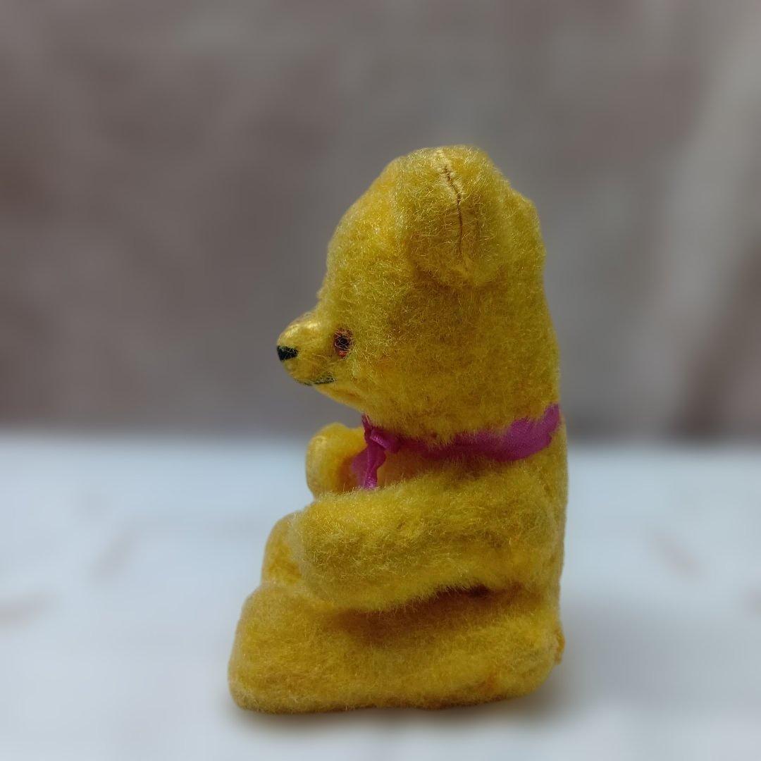 ♥フランスからやって小ぶりな可愛い　アンティーク　テディベア♥