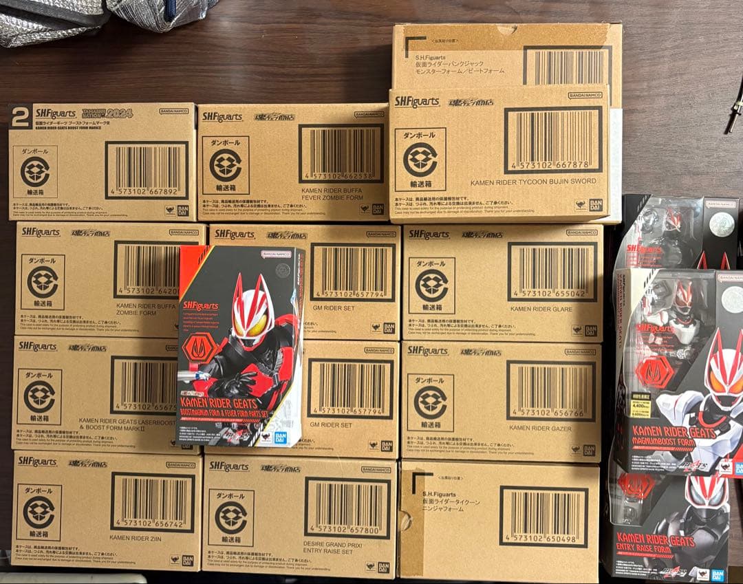 フィギュアーツ　仮面ライダーギーツ　まとめ売り