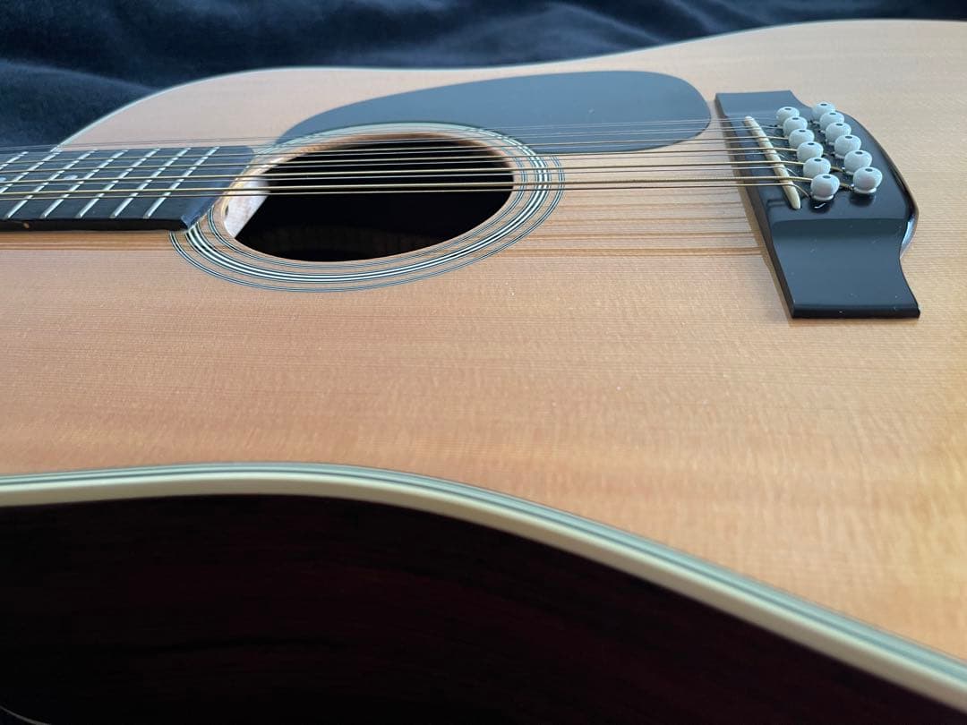 専用商品TOKAI Cat's Eyes オール単板 12弦ギター ブルーケース