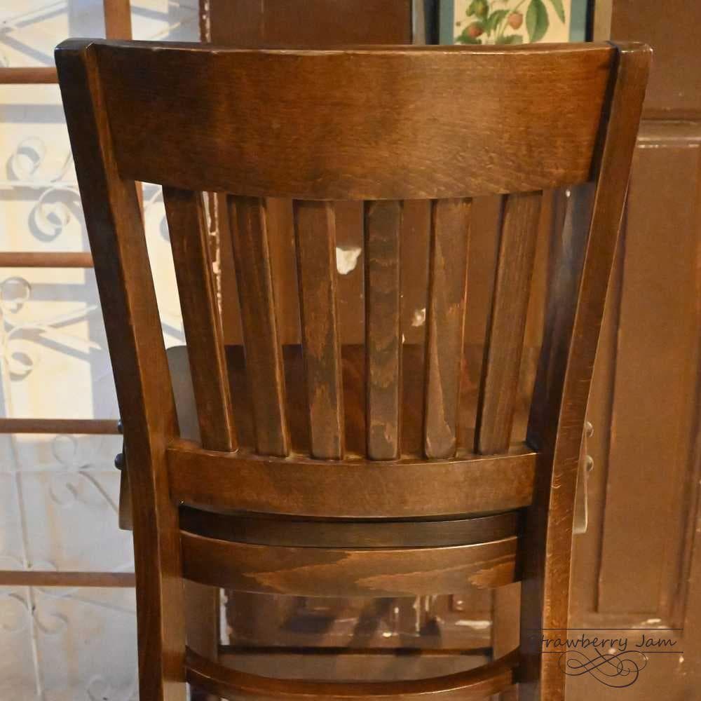 IFU-413-5 英国ヴィンテージ カウンターチェア ハイチェア BARチェア