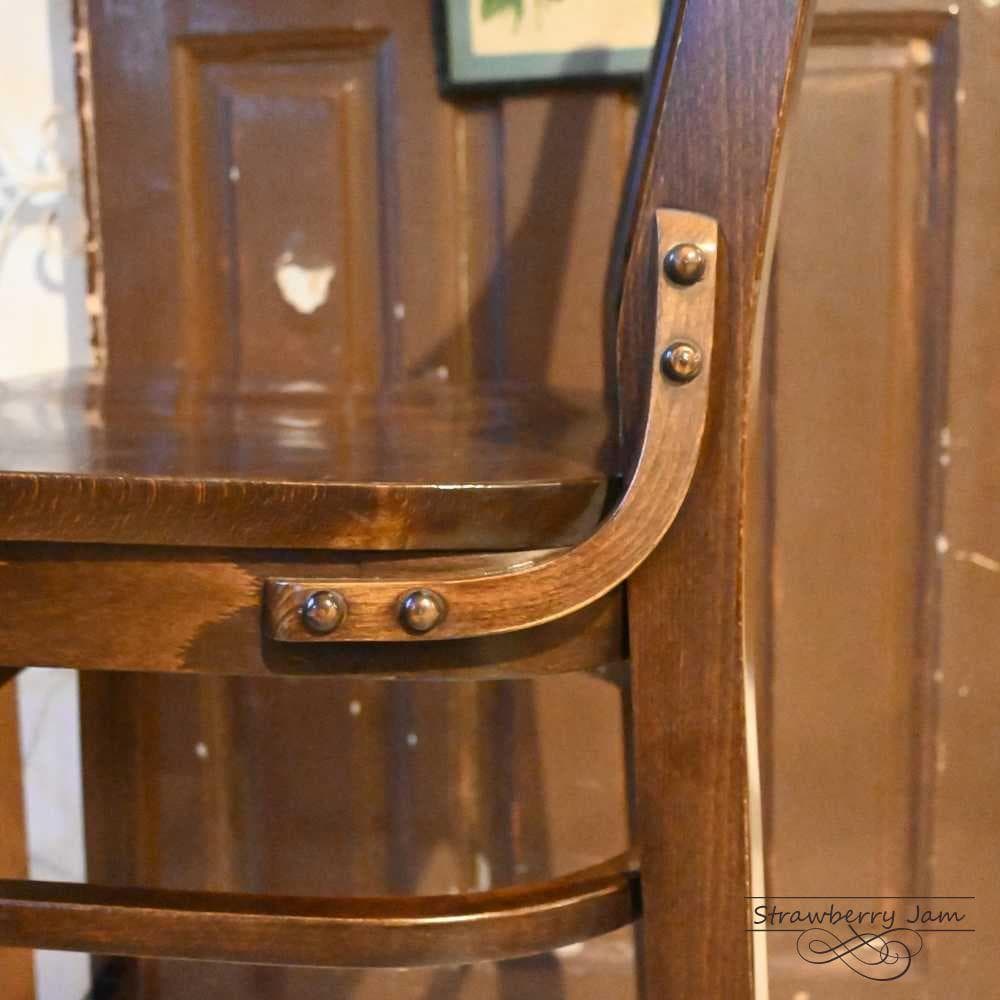 IFU-413-5 英国ヴィンテージ カウンターチェア ハイチェア BARチェア