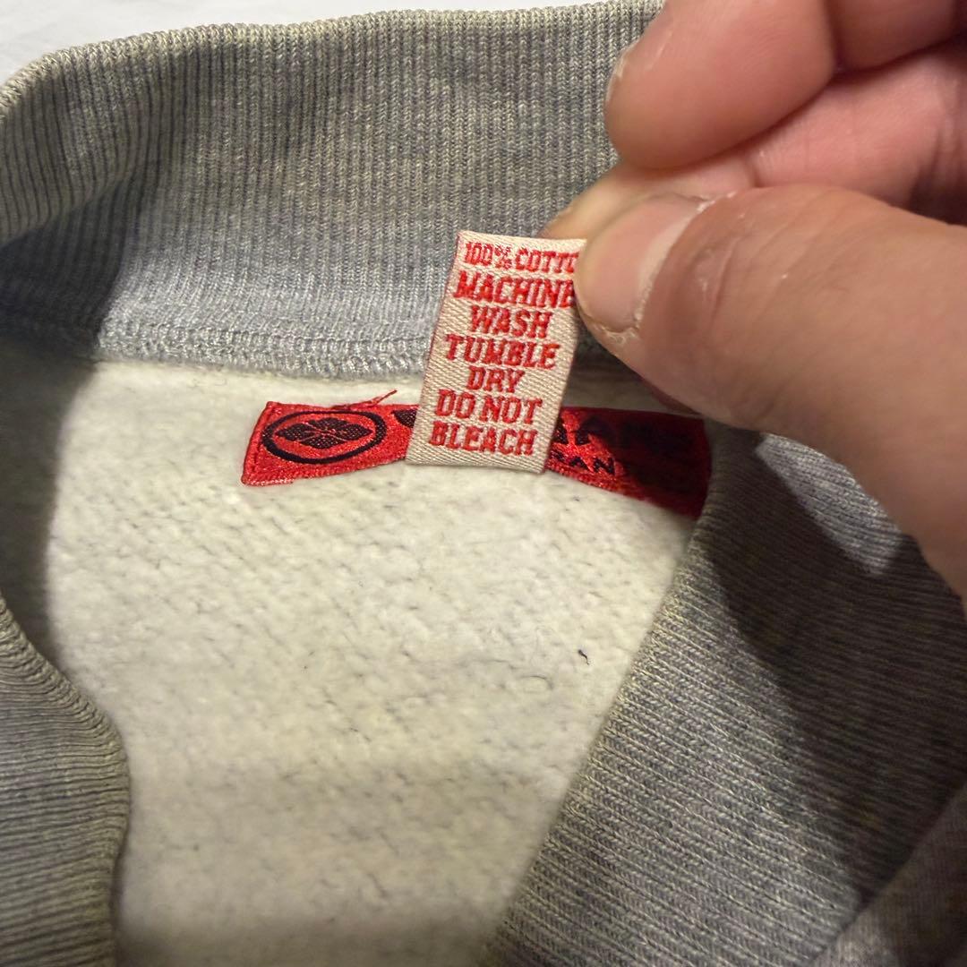 EVISU ジップアップスウェット　ロゴプリント　カモメ　希少デザイン　Y2K