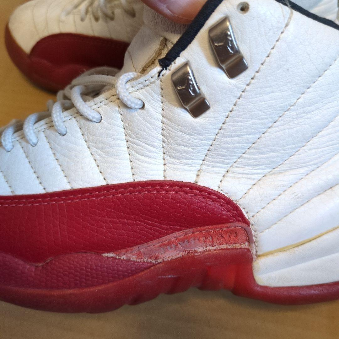 エア・ジョーダン 12　白/赤　26.0cm