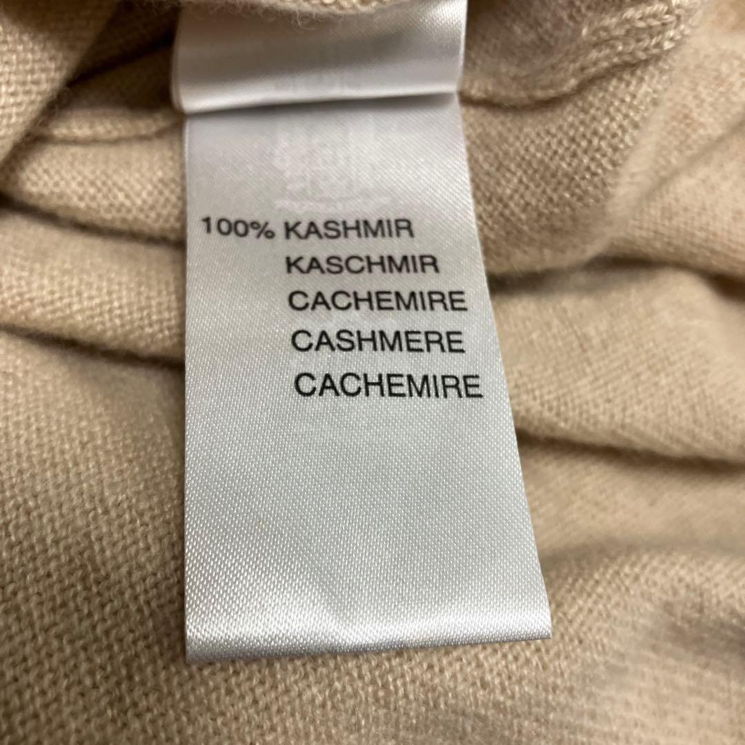 blugirl ミンク襟付カシミヤ 100%カーディガン