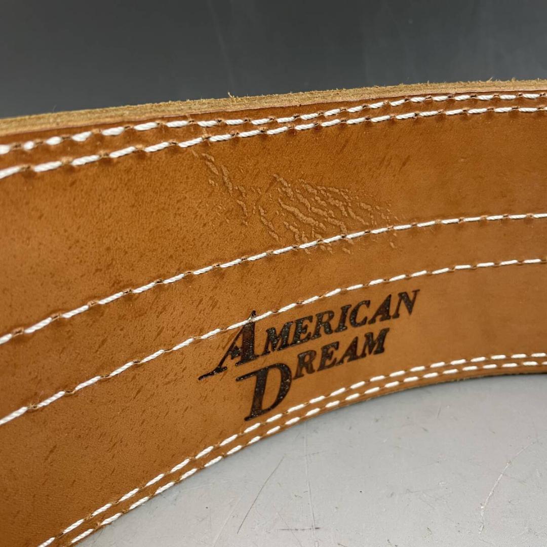 希少 アメリカンドリーム トレーニングベルト 内径110～138㎝