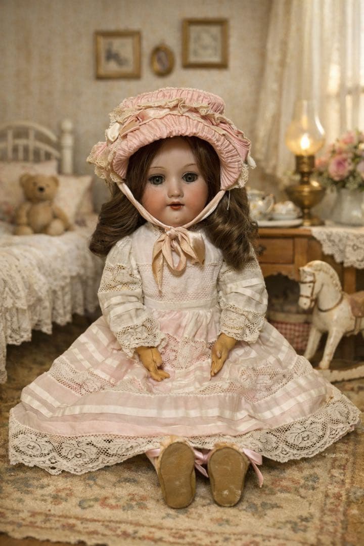 アーモンドマルセル 390ビスクドール アンティーク