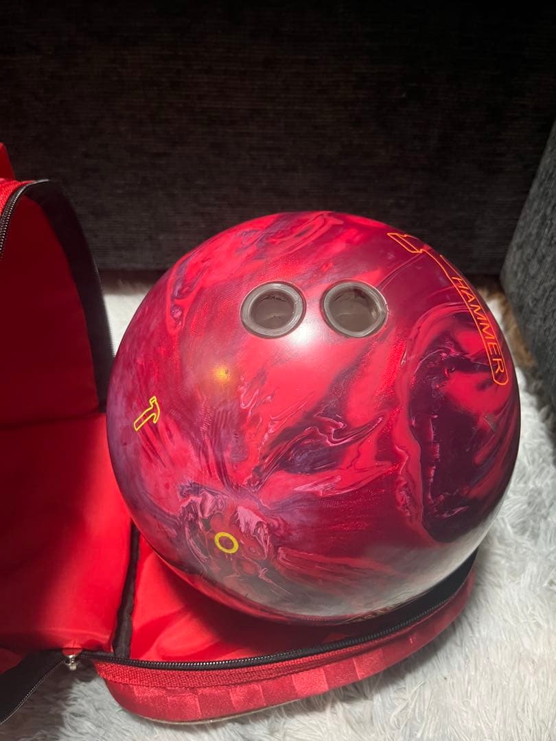 Hammer 3D OFFSET ボウリングボール（ケース付き）