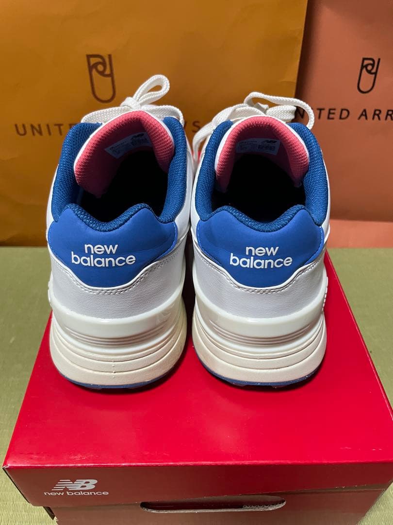 ニューバランス574 ゴルフシューズ 26.0cm 9ホール使用