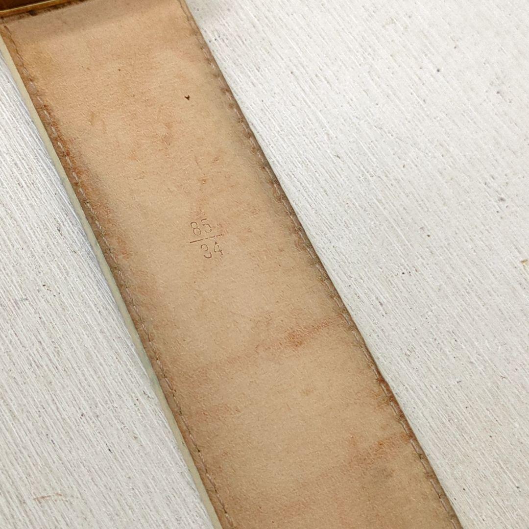 ルイヴィトン サンチュール LVイニシャル ベルト ダミエアーズ ホワイト