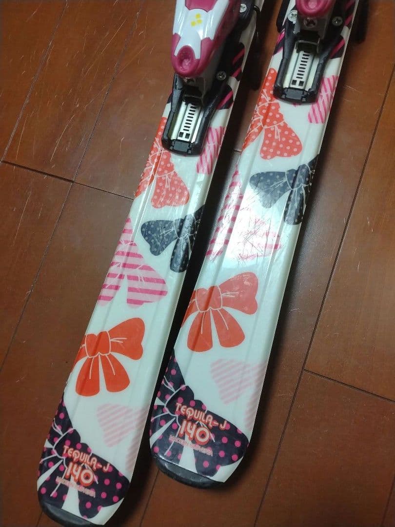 【Kissmark☆】140cm　スキー板セット♪　送料無料！