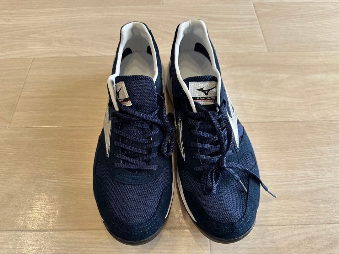 Mizuno ランニングシューズ ネイビー（袋付き）