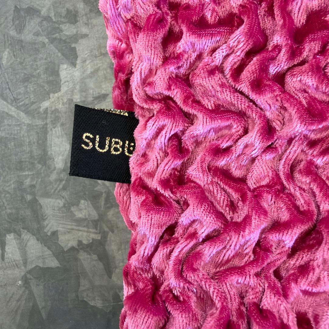 ☆美品☆SUBU CELOSIA VELVET PINK スブ　ピンク