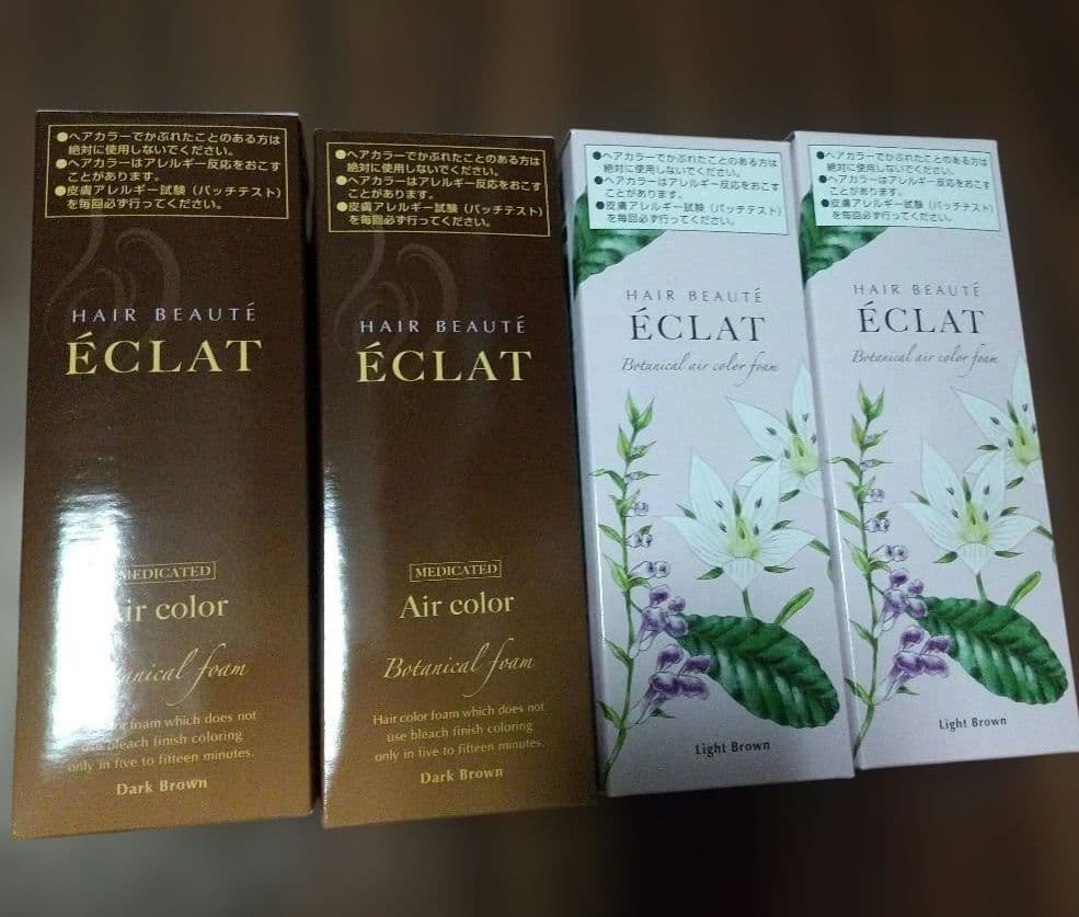 ヘアボーテ エクラ ボタニカルエアカラーフォーム