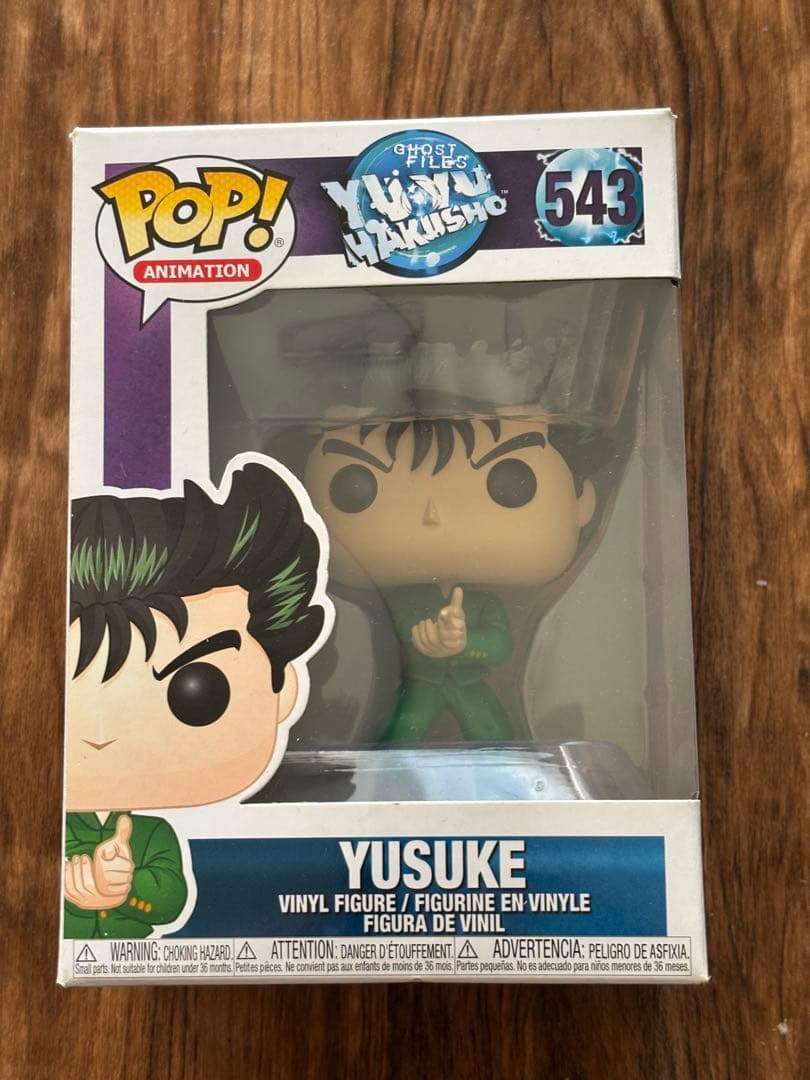 日本未発売 FUNKO POP 543 幽☆遊☆白書 浦飯幽助