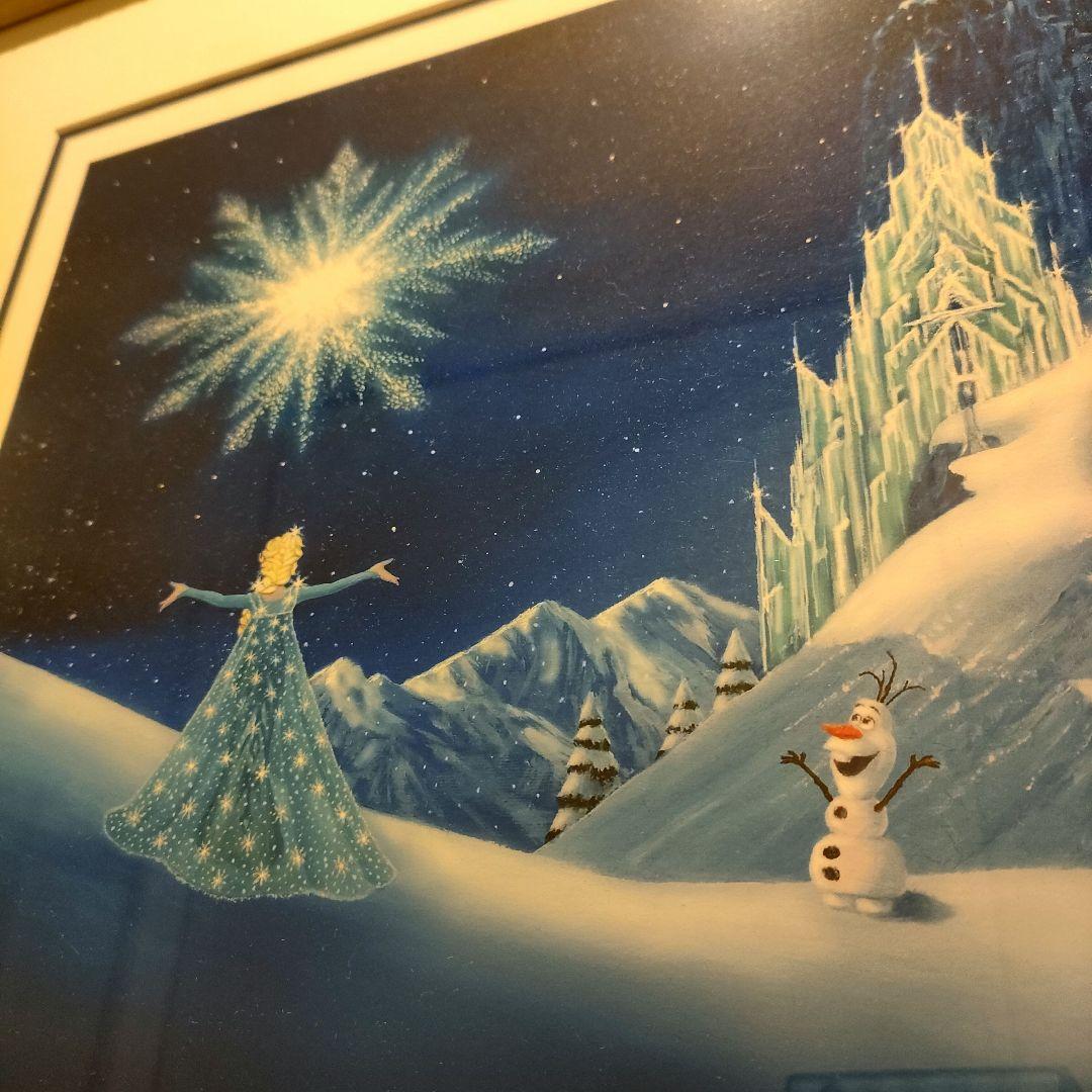 【限定品】アナと雪の女王 サイン入りアート Magic of Elsa