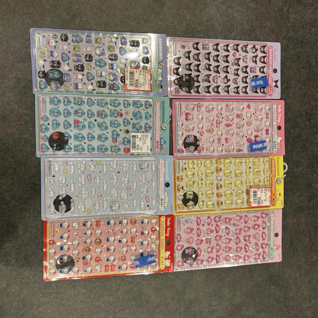 ボンボンドロップシール　サンリオミニ