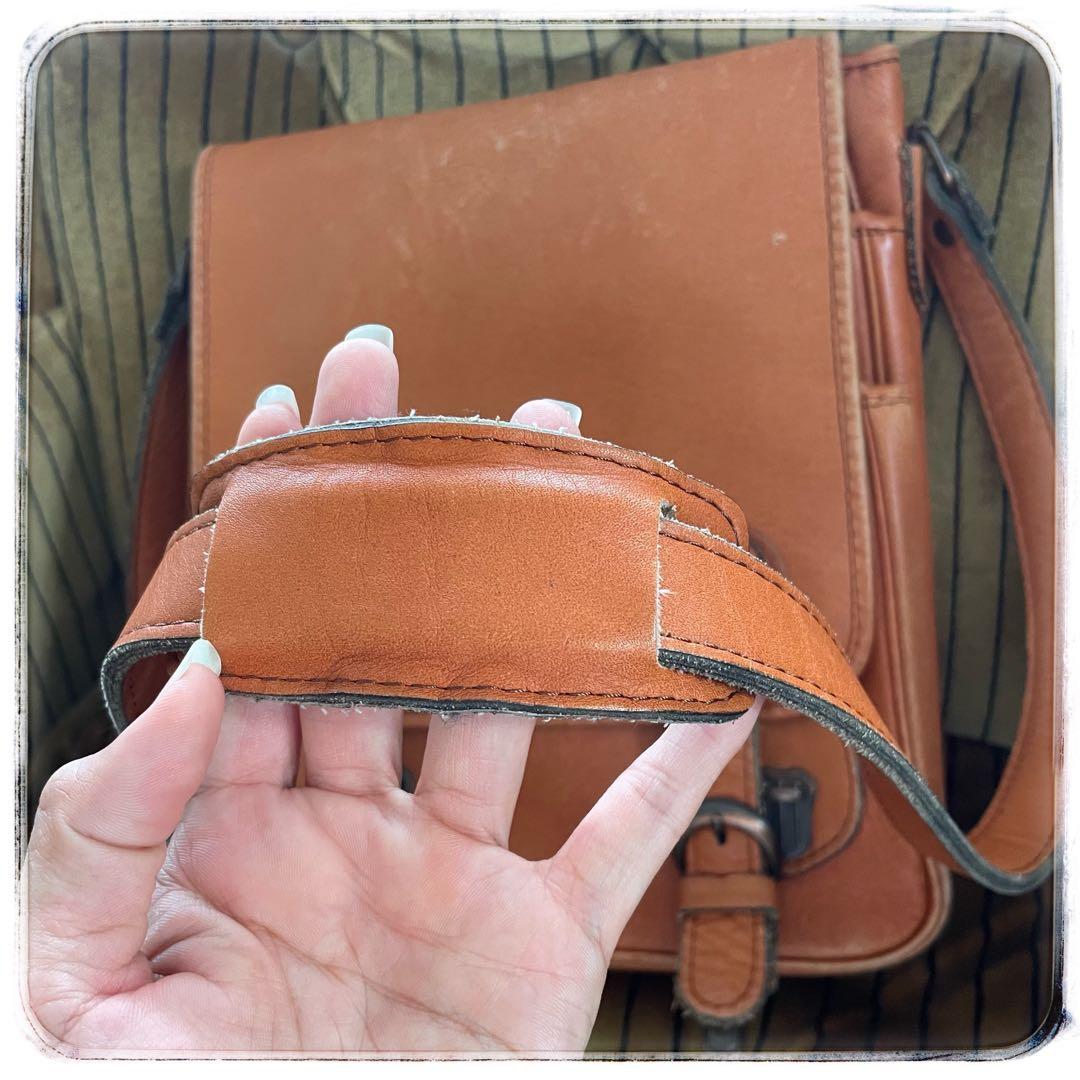 PORTER 革 レザーショルダーバッグ